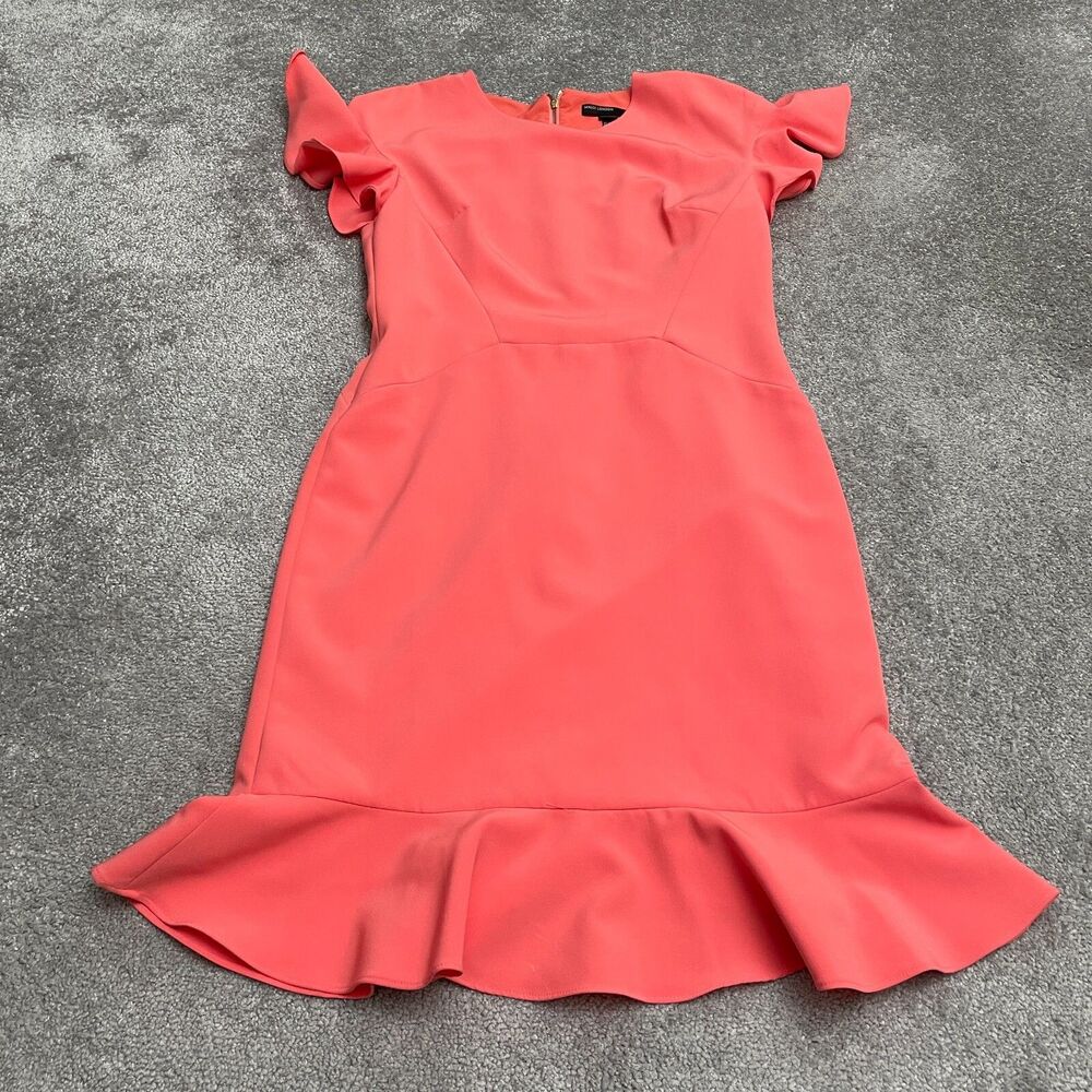 Maggy London Coral Midi Dress